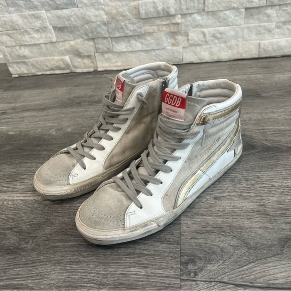 Golden Goose Shoes - New Golden Goose Slide High Top Sneaker